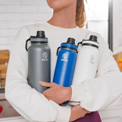 Takeya Originals 40 oz Vacuum Insulated Stainless Steel Water Bottle | Keeps Drinks Cold 24 Hrs/Hot 12 Hrs thumbnail 5