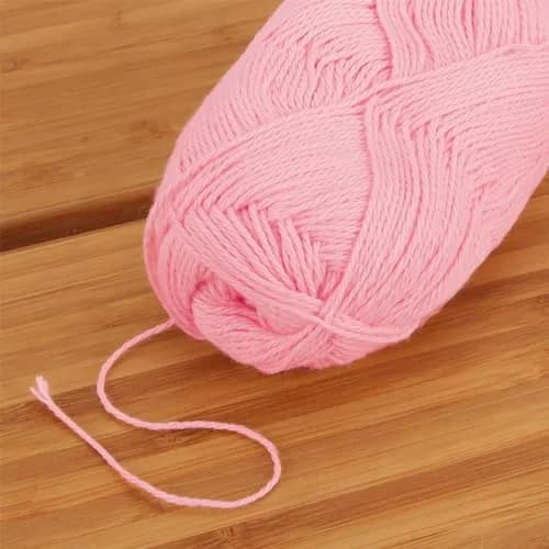 BambooMN JubileeYarn Cotton Select Yarn - Marina Pink | 8 Skeins, Sport Weight, Soft Cotton thumbnail 3