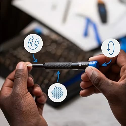 iFixit Mako Driver Kit - 64 Precision Bit Set for Electronics Repair | 18.1 cm (7 in) Length, 390g thumbnail 6
