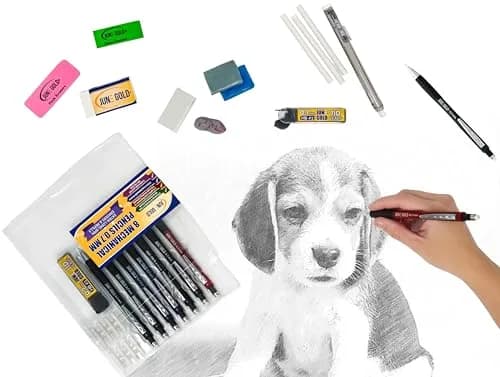 June Gold 0.7 mm HB #2 Mechanical Pencil Lead Refills, 440 Pieces (110 per Dispenser) | Smooth, Break-Resistant Graphite thumbnail 5