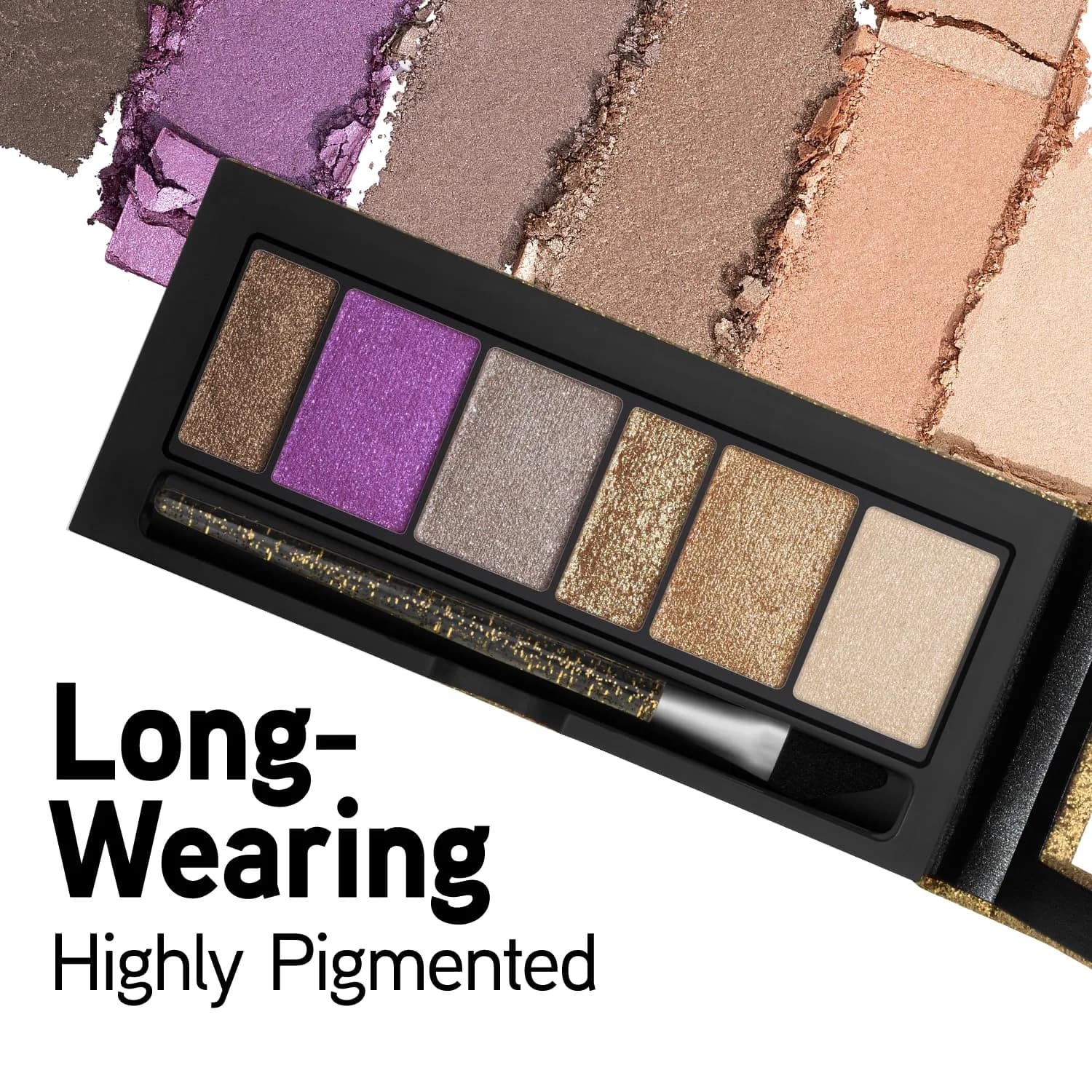 Physicians Formula Shimmer Strips Custom Eye-Enhancing Extreme Shimmer Shadow & Liner, Glam Nude | Hypoallergenic Eyeshadow Palette - view 6