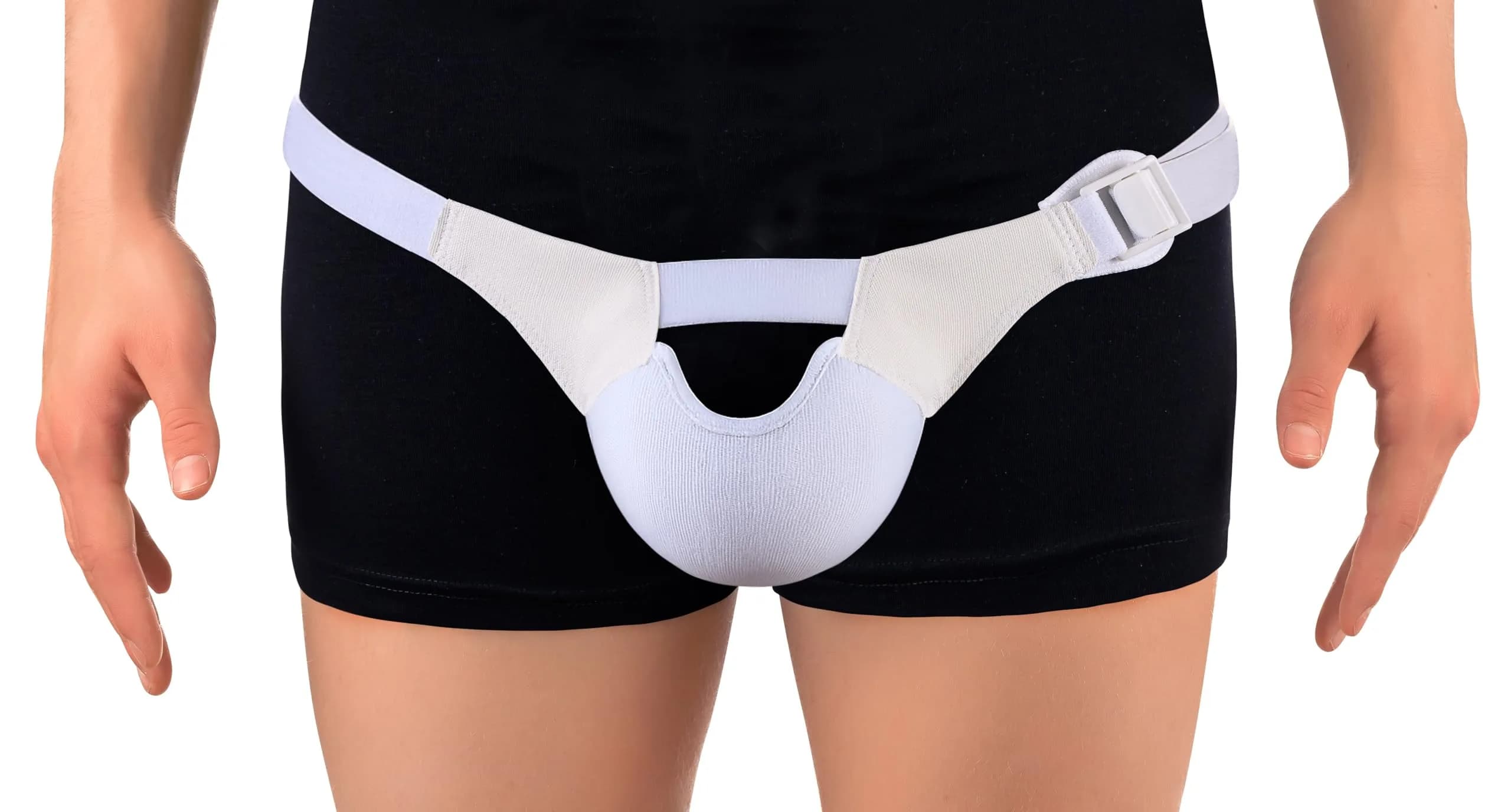 Tonus Elast Suspensory Scrotal Support Small | Post-Surgery & Hernia Relief - main product image
