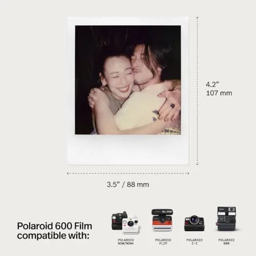 Polaroid Color Film for 600 Cameras - 8 Photos Per Pack | Classic Instant Film thumbnail 4