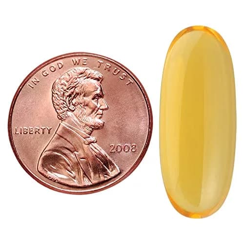 Nature Made Burp-Less Fish Oil 1200 mg | Omega 3 Supplement for Heart & Brain (70-120 chars) thumbnail 3