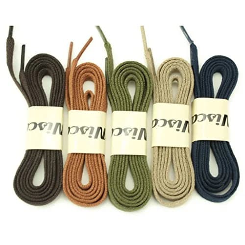 YFINE 2 Pairs 39" Light Brown Flat Replacement Shoelaces for Athletic Shoes | Durable Polyester, 2 Pack thumbnail 6