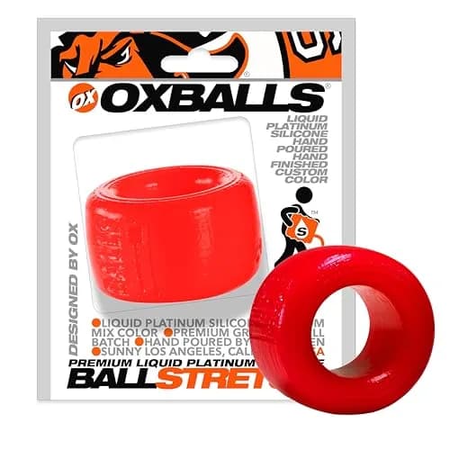 Oxballs Balls-T Super-Stretchy Silicone Ball Stretcher 13cm (5.1in) | Heavy-Duty Scrotum Stretcher for Enhanced Swing thumbnail 1