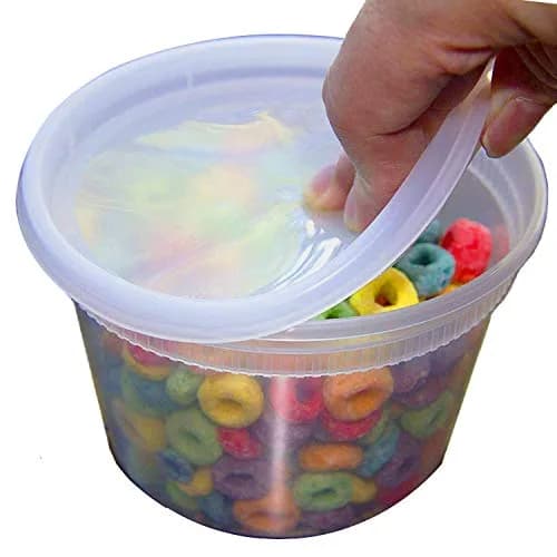 Tiger Chef 16 oz Food Storage Containers with Lids | Leak Proof, Microwave & Dishwasher Safe, BPA-Free (Pack of 40) thumbnail 6