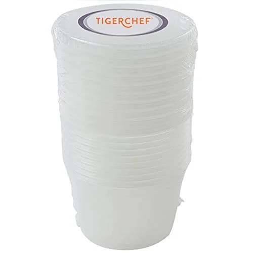 Tiger Chef 16 oz Food Storage Containers with Lids | Leak Proof, Microwave & Dishwasher Safe, BPA-Free (Pack of 40) thumbnail 3