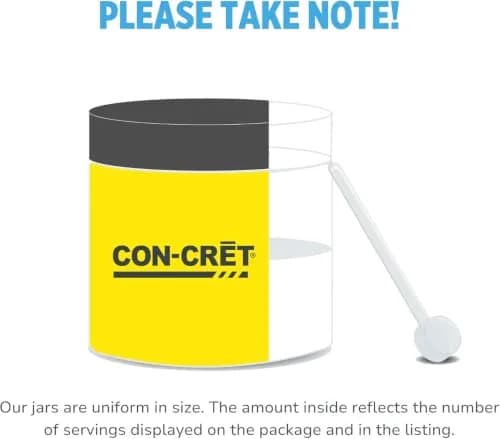 CON-CRET Creatine HCl Powder for Women and Men | Unflavored, 64 Servings | Explosive Performance & Cognitive Support thumbnail 8