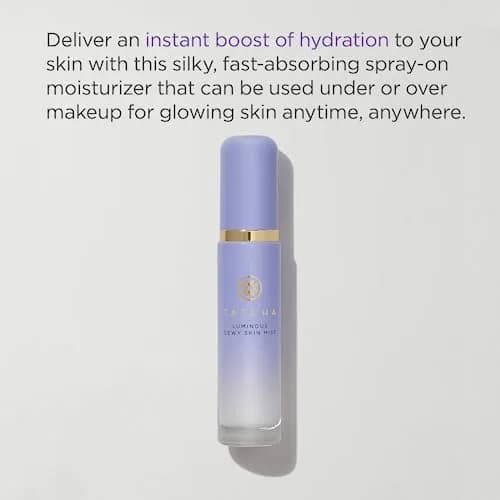 TATCHA Luminous Dewy Skin Mist 40ml | Hydrating & Finishing Spray for All Skin Types thumbnail 3