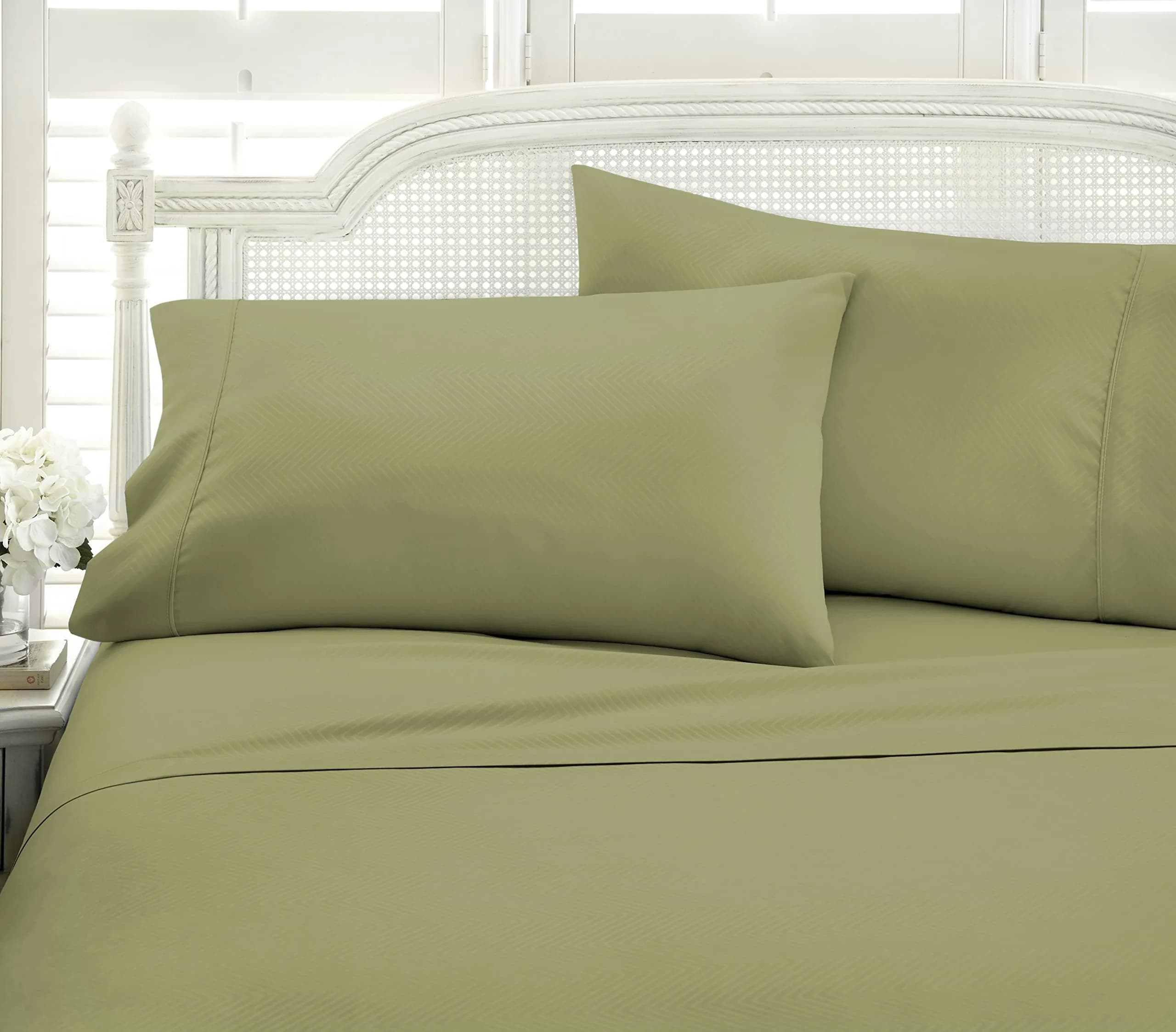 Linen Market Embossed Sheet Set King | Microfiber Breathable & Wrinkle-Free (70-120 chars)