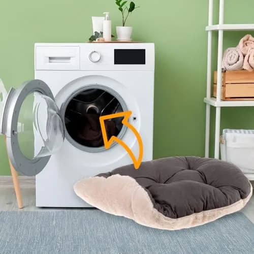 Ferplast Dog Bed Large Dog Cushion Washable Pet Mattress 85 x 55 cm | Cotton & Soft Padding thumbnail 6