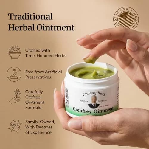 Christopher's Original Formulas Comfrey Ointment 2 Fl Oz (Pack of 2) | Herbal Ointment for Skin Wellness thumbnail 5