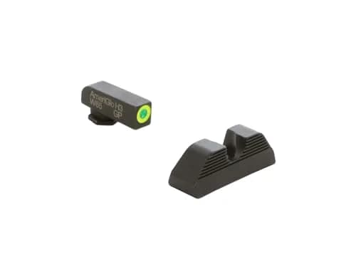 AmeriGlo Protector Sight Set for Glock 42, 43, 43X, 48 | Tritium & LumiGreen Outline for Quick Focus thumbnail 1