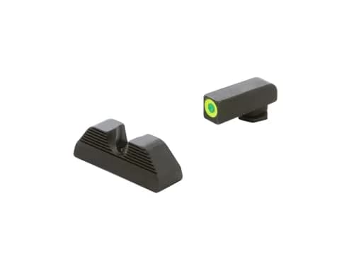 AmeriGlo Protector Sight Set for Glock 42, 43, 43X, 48 | Tritium & LumiGreen Outline for Quick Focus thumbnail 3