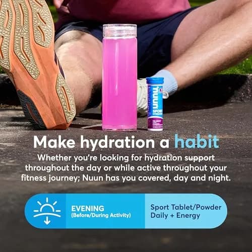 Nuun Sport Electrolyte Tablets Fruit Punch Flavor 80 Count | Hydration Support with 5 Essential Electrolytes thumbnail 4