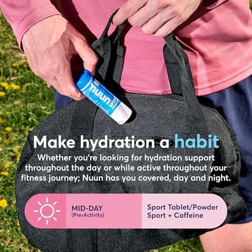 Nuun Sport Electrolyte Tablets Citrus Fruit 80 Count (10 Tablets Per Tube) | Hydration Support for Active Lifestyles thumbnail 4