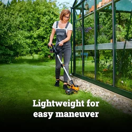 WORX WG163 20V Cordless String Trimmer & Edger 30cm (12") | 2-in-1 Tool with 2 Batteries & Charger thumbnail 3