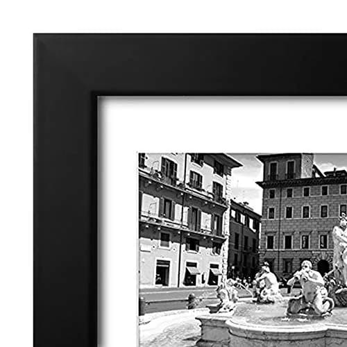 Americanflat 4x6 Collage Picture Frame - Fits 5 - Engineered Wood - Black thumbnail 8
