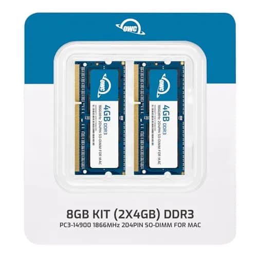 OWC 8GB (2x 4GB) DDR3 1866MHz PC3-14900 CL13 SO-DIMM RAM for 2015 iMac 27" Retina 5K | 1.35V Non-ECC thumbnail 2