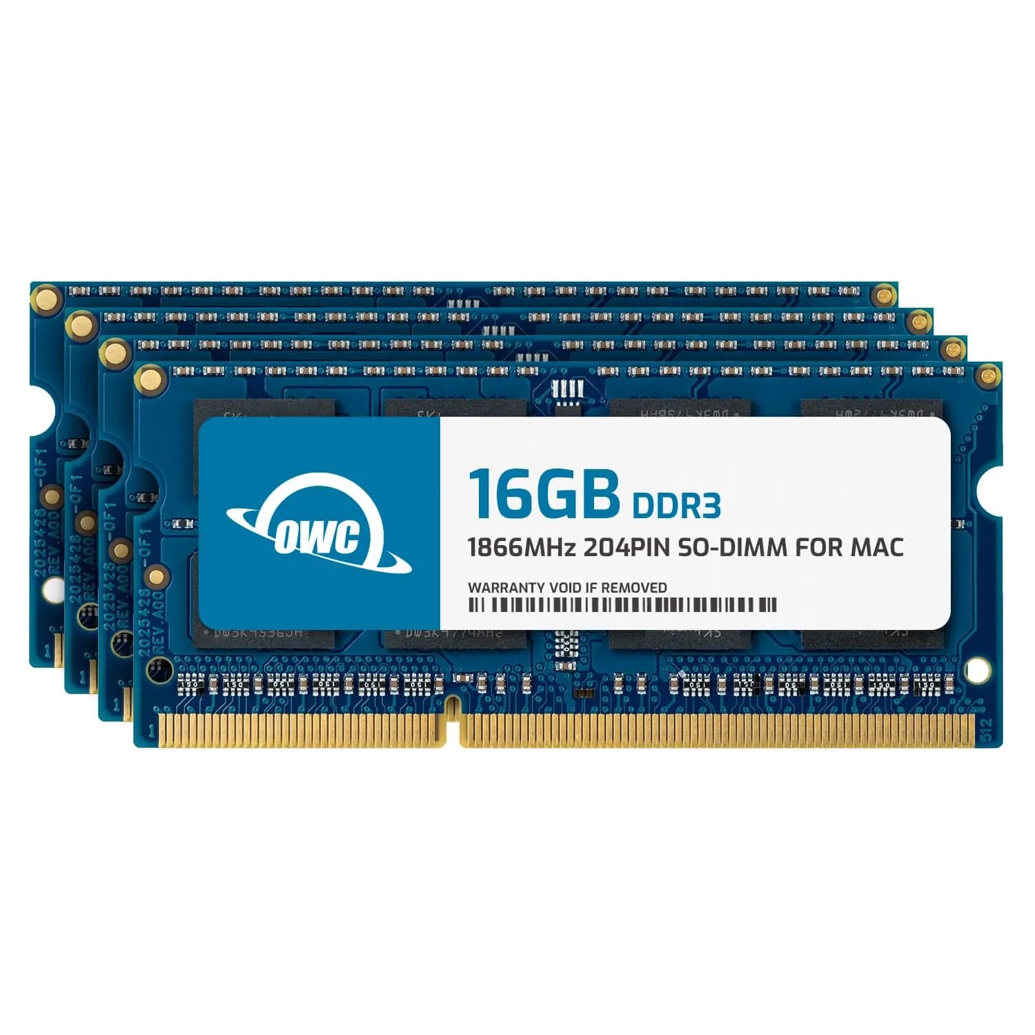 OWC 64GB (4 x 16GB) DDR3 PC3-14900 1866MHz SO-DIMM RAM for iMac & Laptops - main product image