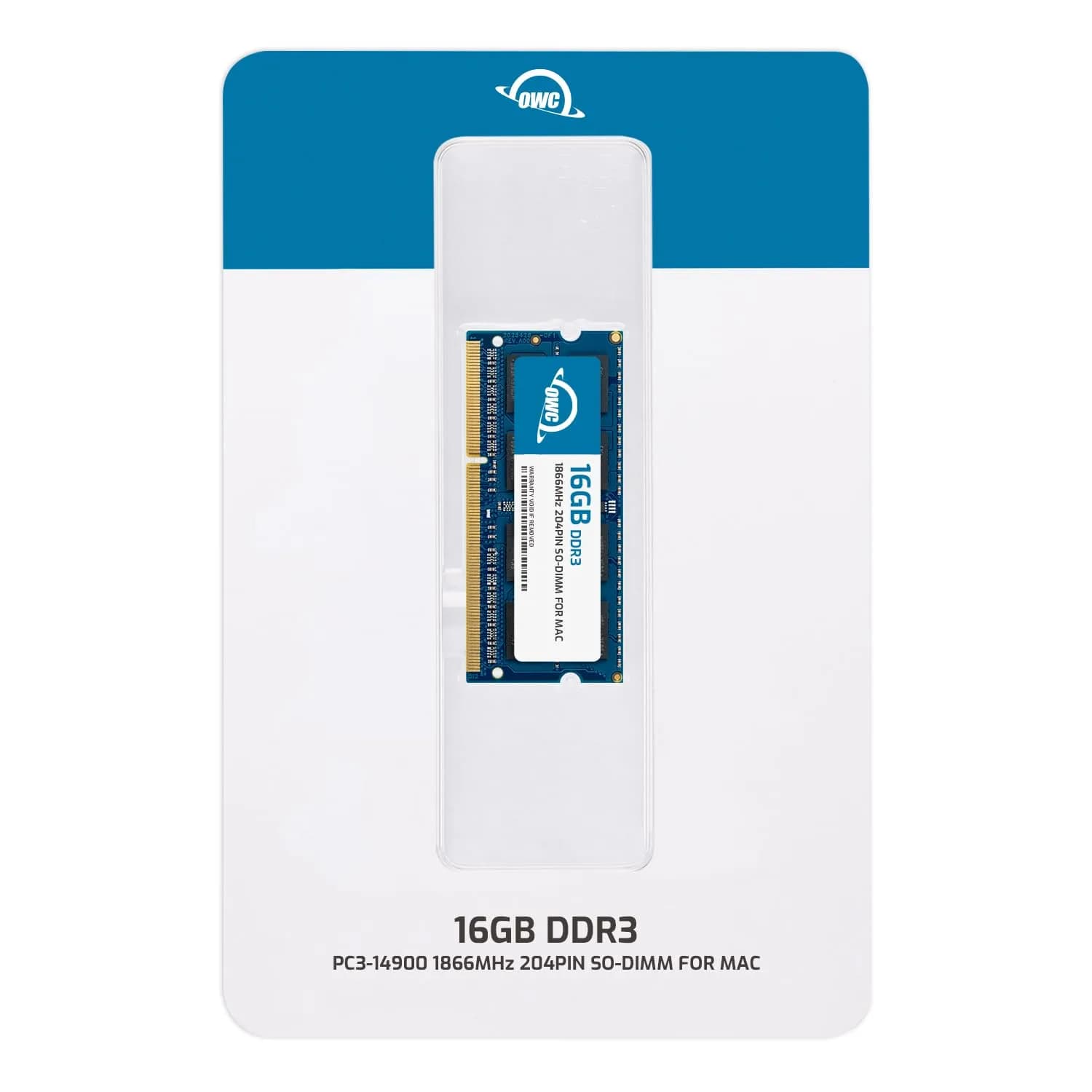 OWC 16GB (1 x 16GB) DDR3 PC3-14900 1866MHz SO-DIMM RAM for iMac & Laptops - view 2