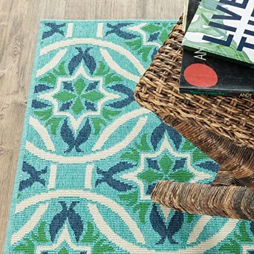 Oriental Weavers Meridian Indoor/Outdoor Rug - 5868L 8'6" x 13' | Moroccan Style, Water & Fade Resistant thumbnail 8