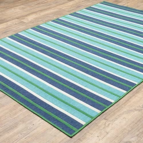 Oriental Weavers Meridian Indoor/Outdoor Rug 3'7" x 5'6" | Water & Fade Resistant thumbnail 4