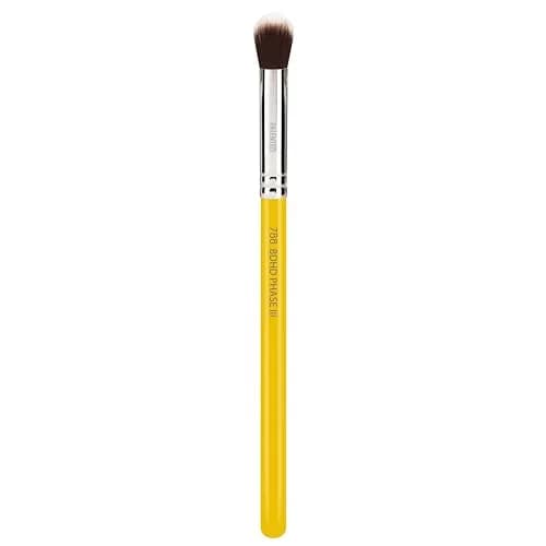 Bdellium Tools Professional Makeup Brush - Studio Series 788V BDHD Phase III Blending/Concealing - With Soft Synthetic Fibers, For Blending & Soften (Yellow, 1pc) thumbnail 3