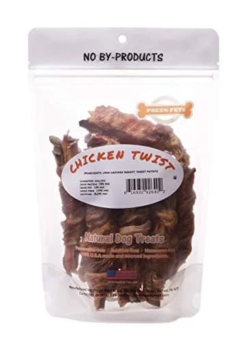 Preen Pets Chicken Breast & Sweet Potato Twist Dog Treat 8 Oz | USA Sourced & Nutritious thumbnail 2