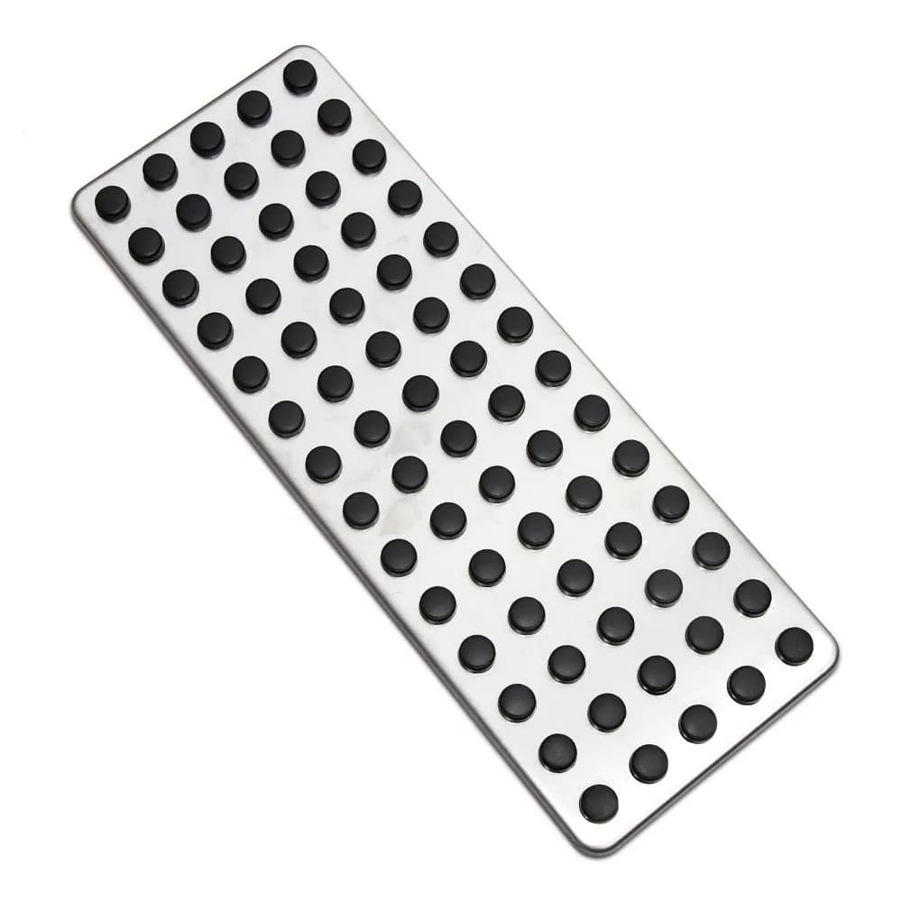 9 MOON® Stainless Steel Footrest Pedal Cover for Mercedes Benz | Durable, Stylish & Safe (100 words) — Rest Pedal