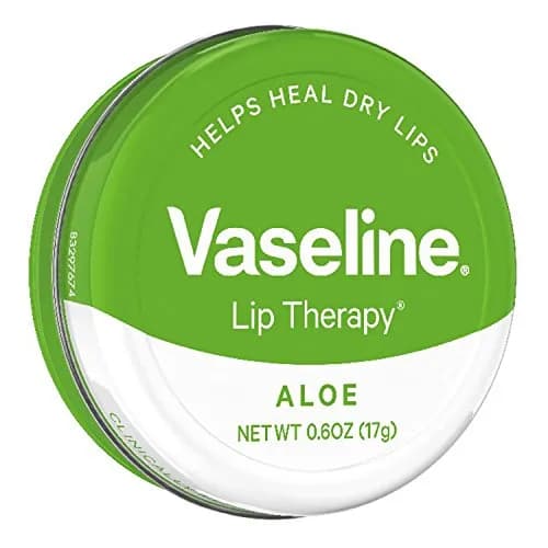 Vaseline Lip Therapy Aloe Vera Tin Lip Balm 0.6 oz (17 g) | Clinically Proven Healing for Dry Lips thumbnail 2