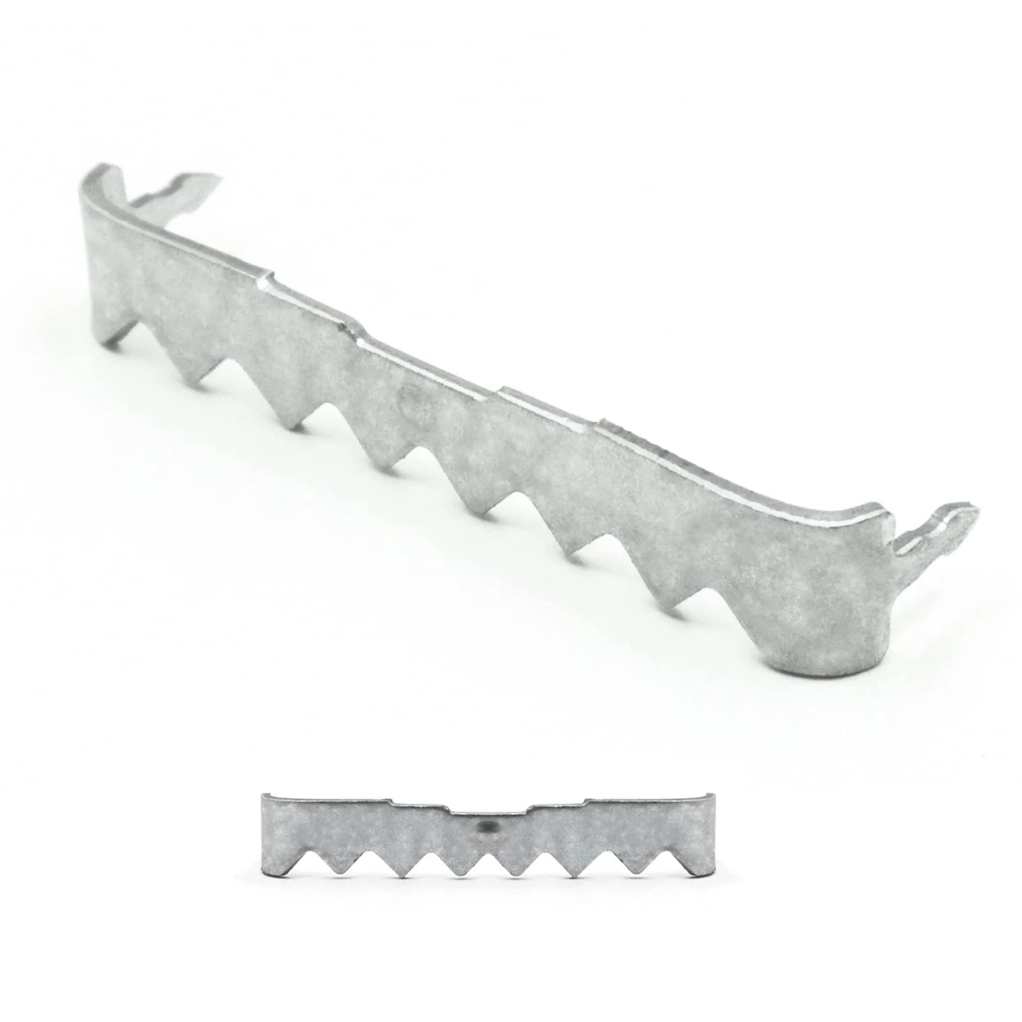 Picture Hang Solutions Sawtooth Picture Hangers, 100 Pack, 1.75" x 0.25", Silver | Holds up to 10 lb — Silver