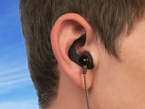 Far End Gear BudLoks Earphone Sport Grips for in-Ear and Ear Canal Earbuds, Black | Secure Fit for Active Use thumbnail 3