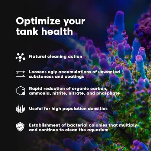 Brightwell Aquatics MicroBacter Clean Marine Aquarium Cleaner Aid, 500 ml | Natural bacterial solution for healthy aquariums thumbnail 4