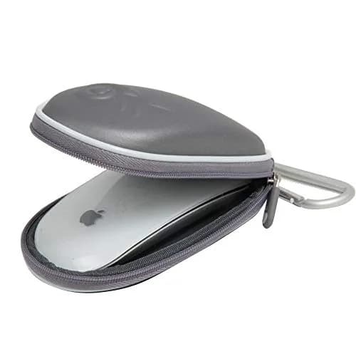 Hermitshell Grey Portable Electronic Device Cover | EVA Hard Carrying Case for Apple Magic Mouse (2nd Gen) thumbnail 1