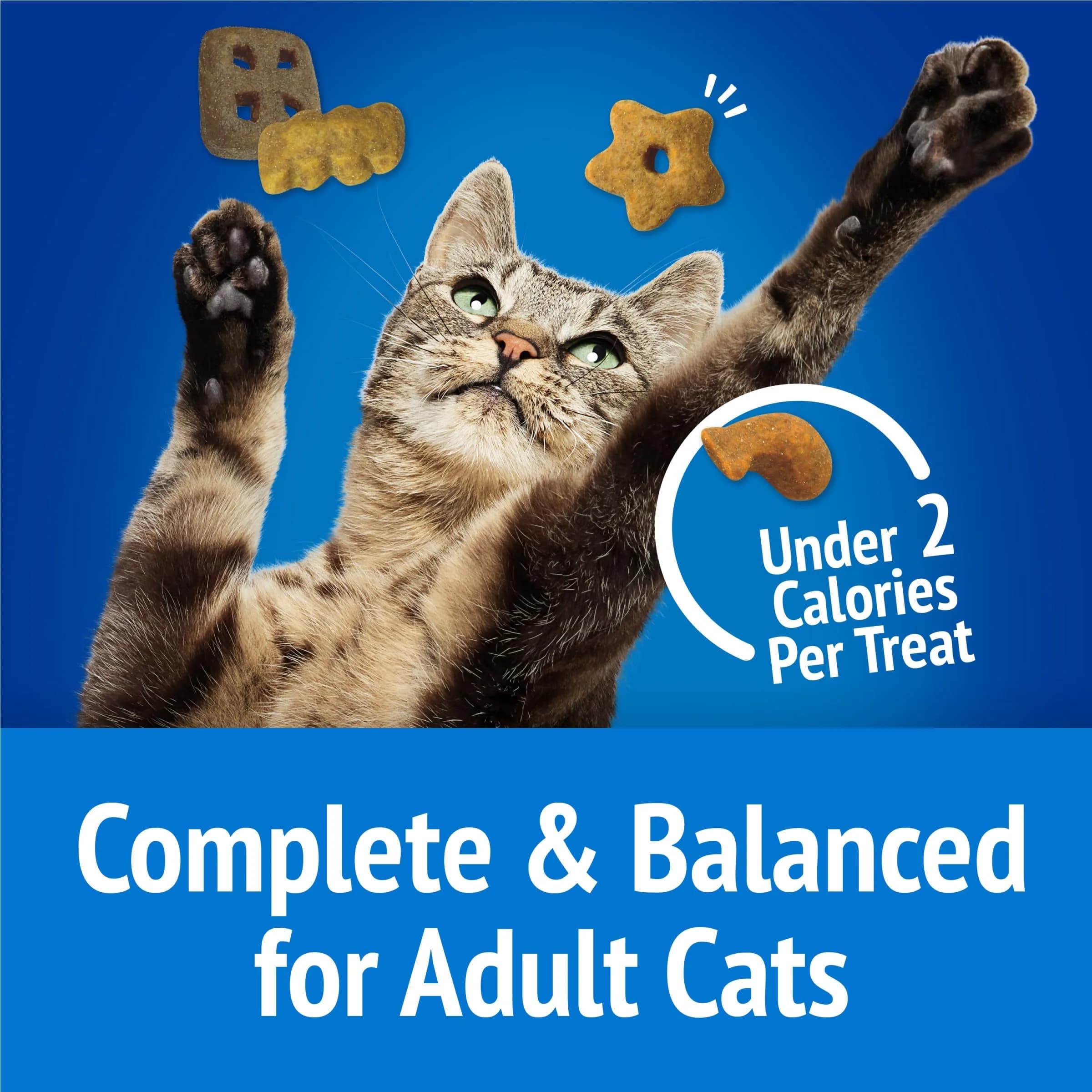 Purina Friskies Party Mix Beachside Crunch Cat Treats, 20 oz (567 g) | Seafood Flavors, Less Than 2 Calories Per Treat - view 7
