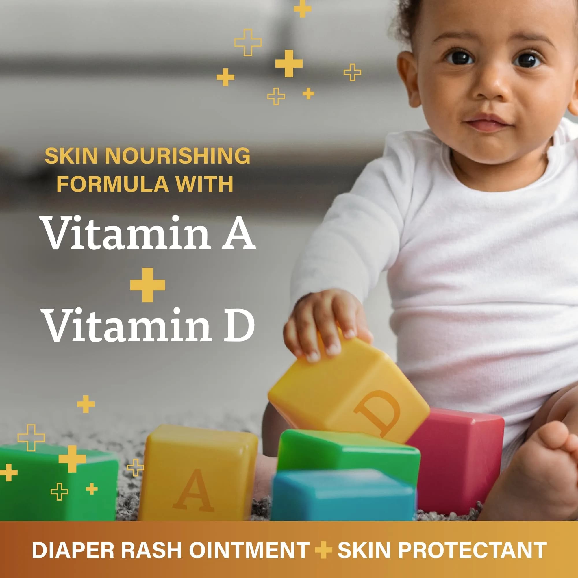 A+D Original Diaper Rash Ointment 44ml (1.5 Fl Oz) | Seals Out Wetness, Prevents Diaper Rash - view 2