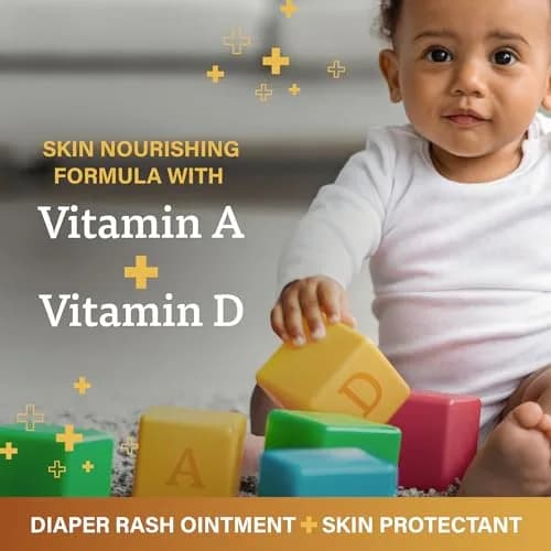 A+D Original Diaper Rash Ointment 44ml (1.5 Fl Oz) | Seals Out Wetness, Prevents Diaper Rash thumbnail 2