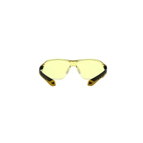 3M Flat Temple Safety Eyewear with Amber Lens | Impact Resistant & UV Protection thumbnail 4