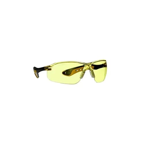 3M Flat Temple Safety Eyewear with Amber Lens | Impact Resistant & UV Protection thumbnail 7