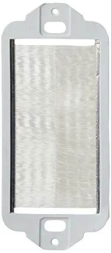 Leviton Decora Brush Passthrough Wall Plate | Cable Management Insert for Wall Openings thumbnail 1