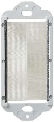 Leviton Decora Brush Passthrough Wall Plate | Cable Management Insert for Wall Openings thumbnail 4