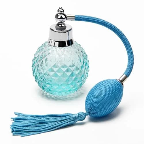 Coolrunner 100 ml Perfume Bottle, Spray Empty Refillable Bottle | Vintage Crystal Design thumbnail 1
