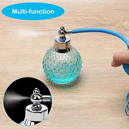 Coolrunner 100 ml Perfume Bottle, Spray Empty Refillable Bottle | Vintage Crystal Design thumbnail 2