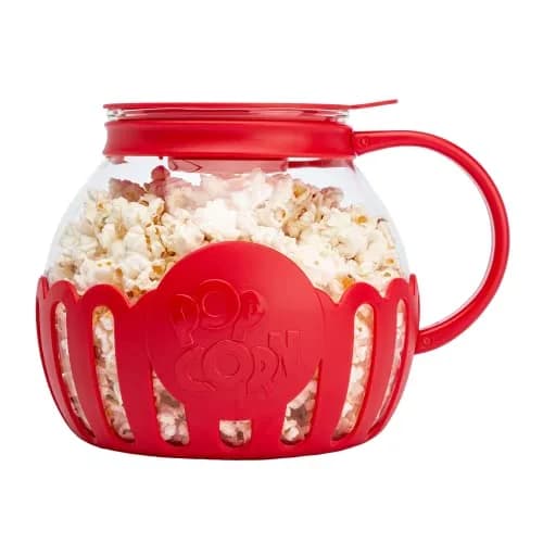 Ecolution Micro-Pop Microwave Popcorn Popper 3-Quart | Safe Glass, BPA-Free, Dishwasher Safe thumbnail 1