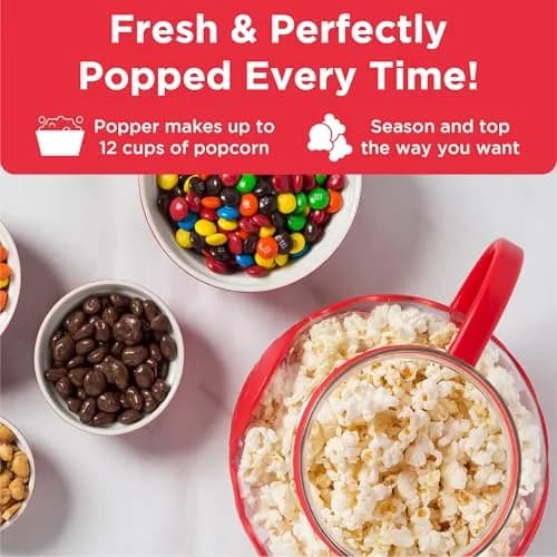 Ecolution Micro-Pop Microwave Popcorn Popper 3-Quart | Safe Glass, BPA-Free, Dishwasher Safe thumbnail 3