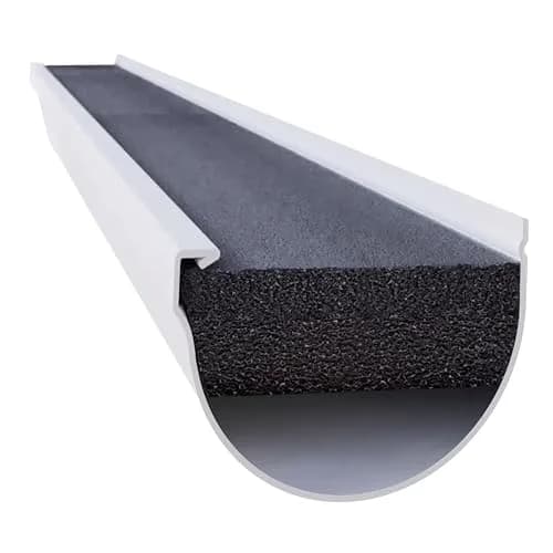 GutterStuff Pro Gutter Guard - 6-Inch Foam Gutter Filter Insert with Leaf Protection & Easy DIY Installation thumbnail 1