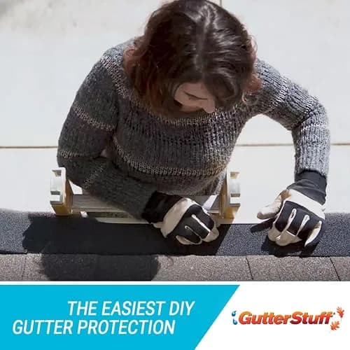GutterStuff Pro Gutter Guard - 6-Inch Foam Gutter Filter Insert with Leaf Protection & Easy DIY Installation thumbnail 5