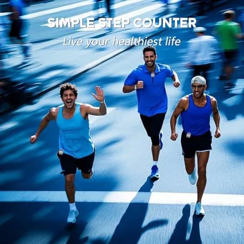 PINGKO Portable LCD Pedometer Step Counter with Calories & Distance Tracking - Blue | Accurate Tri-Axis Sensor thumbnail 9